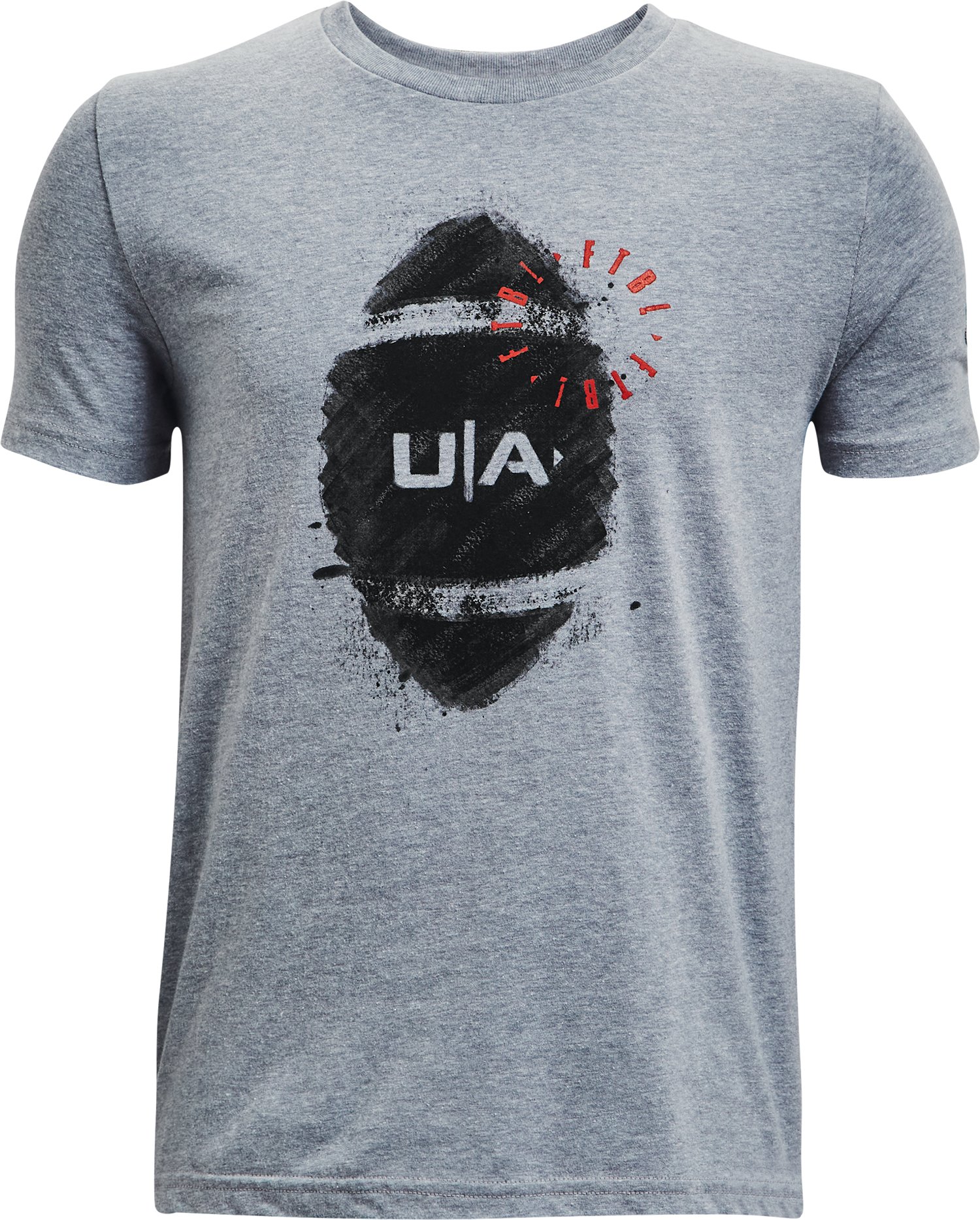 Boys' UA Football Logo T-Shirt, custom youth shirt with logo imprint 3