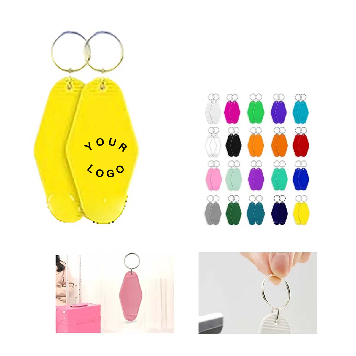 Lightweight ABS Key Fob for Everyday Carry 11