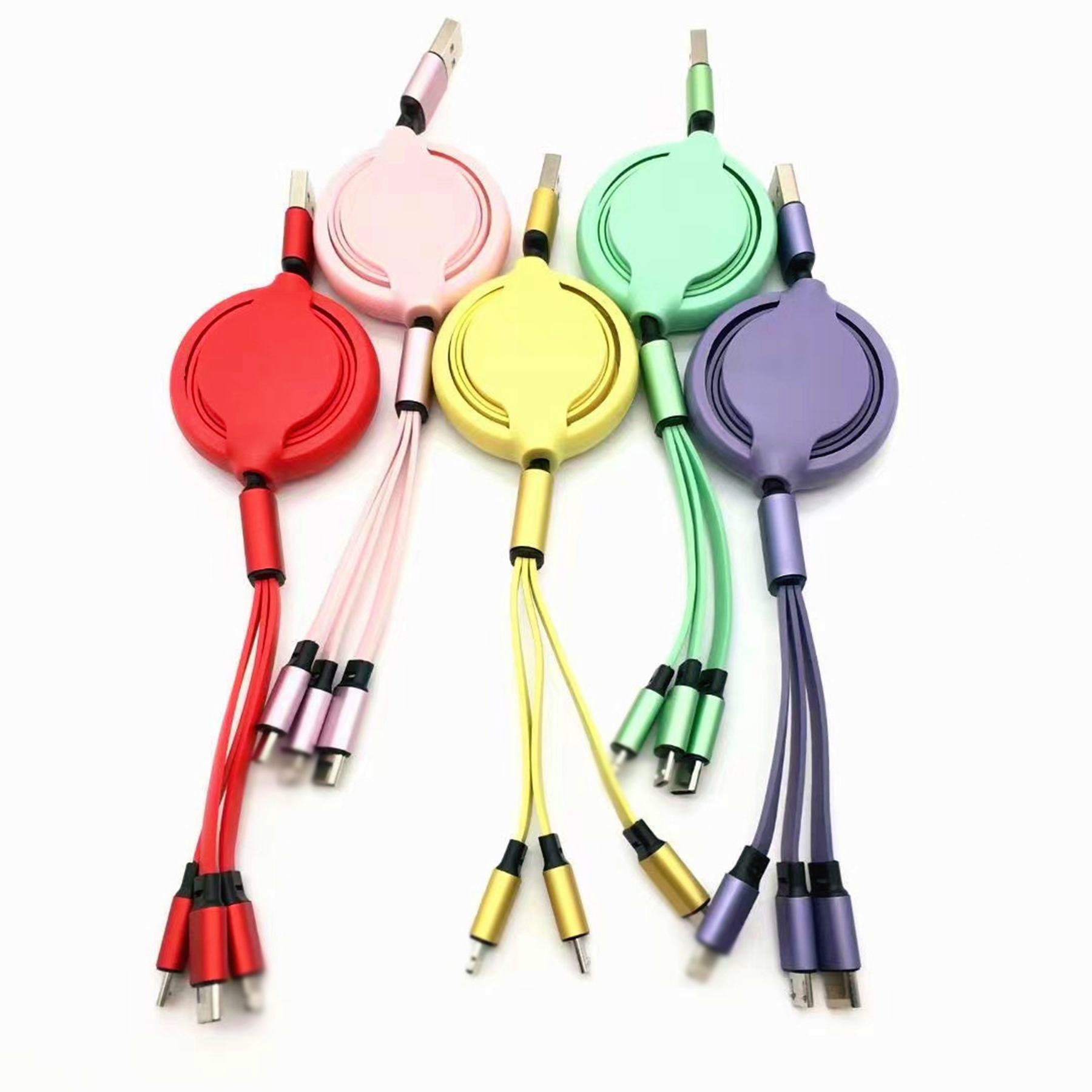 3 in 1 Telescopic Charging Cable 4