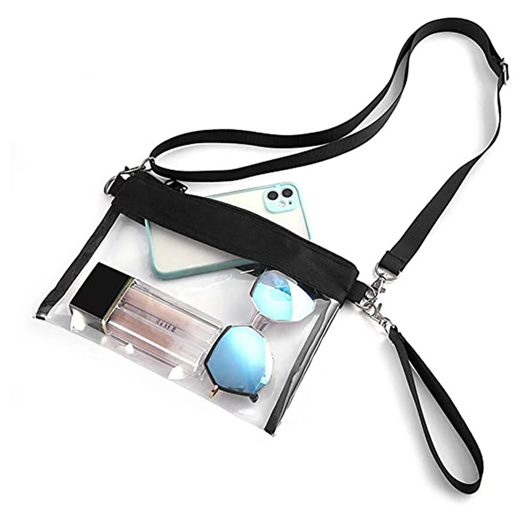 Clear Pu Leather Concert Bag 2