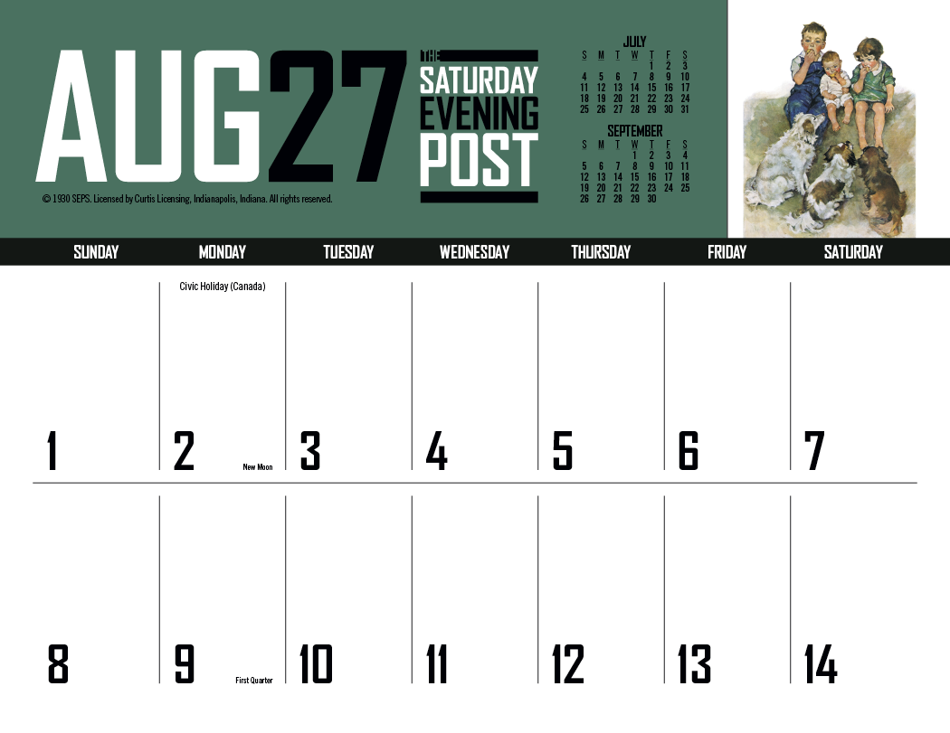 Triumph® Calendars Big Block Memo 50
