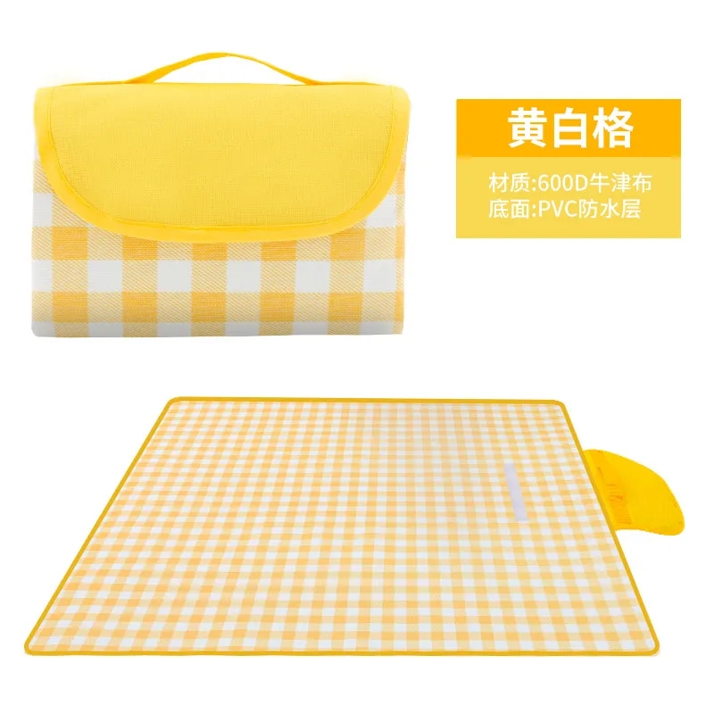 MOQ20 Custom Logo Oxford Picnic Mat Waterproof 7