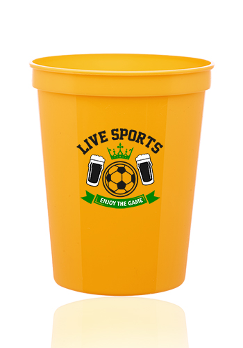 16 oz. Reusable Plastic Stadium Cups 69