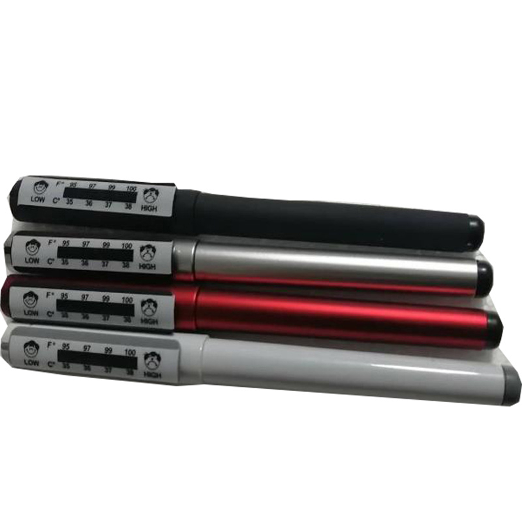 Plastic Ballpoint Pen With Thermometer 4