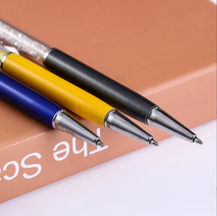 Crystal Ballpoint Pens with Stylus Tip 2