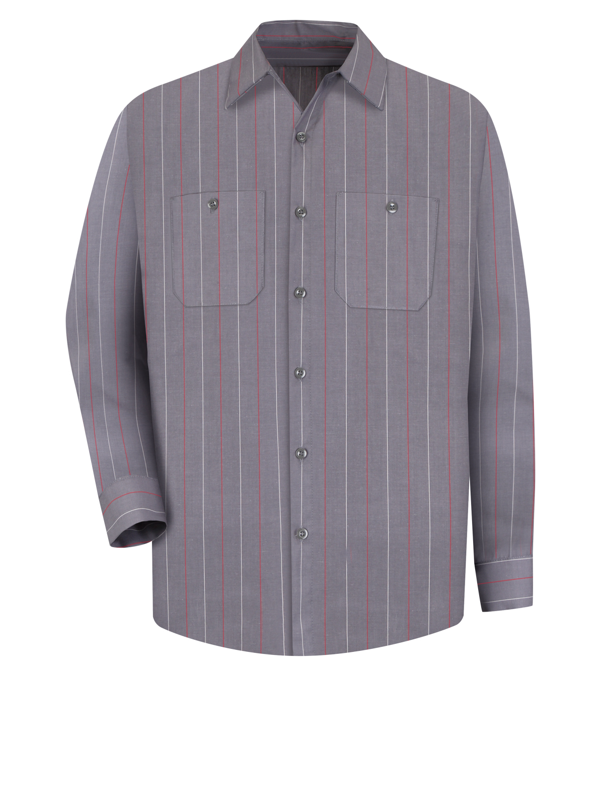 Red Kap Shirts -  Men's Long Sleeve Industrial Work Shirt 2