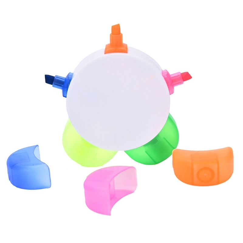 Flower Multi-Color Highlighters 2