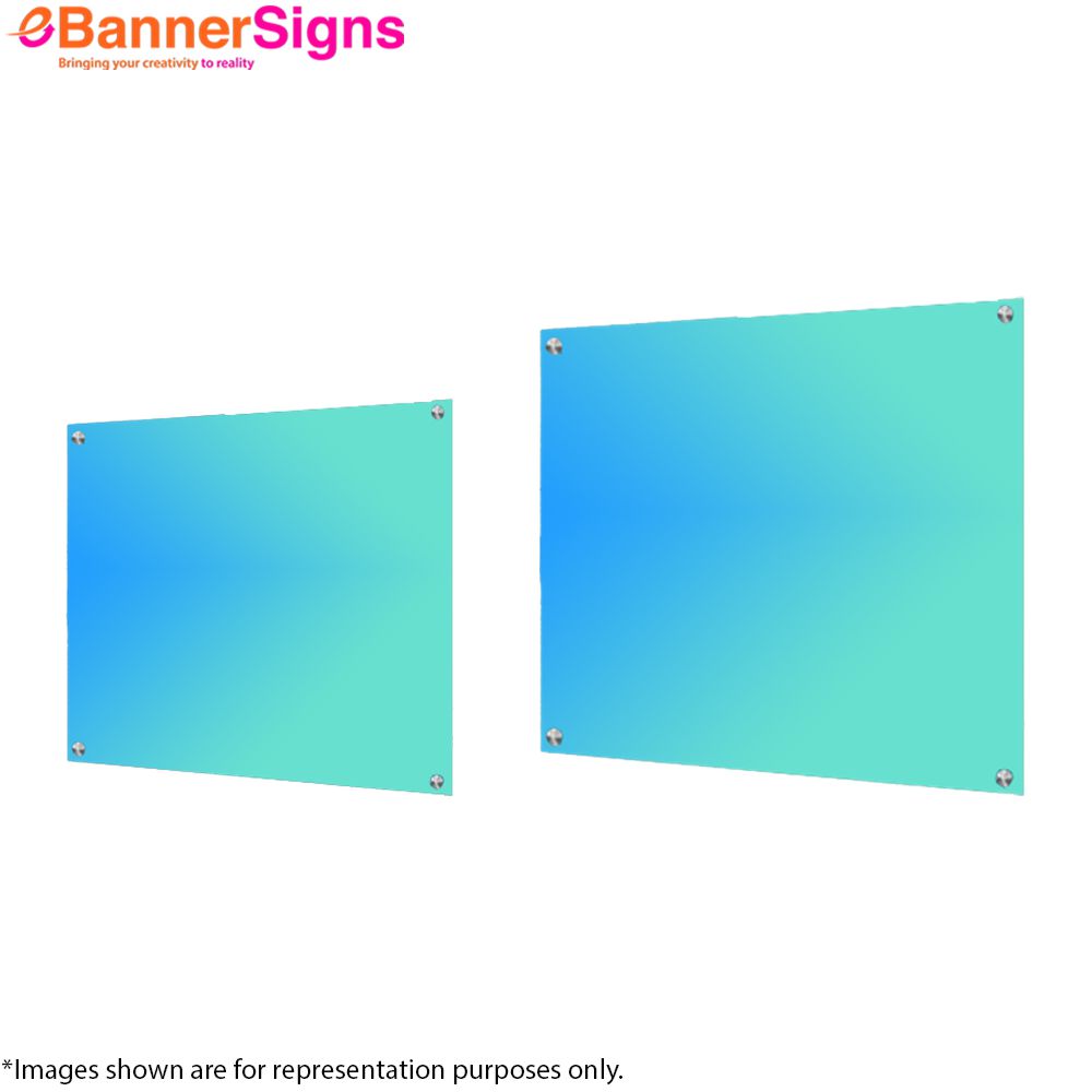 Reflective PVC Foam Board Signs with Top and Bottom Holes 6