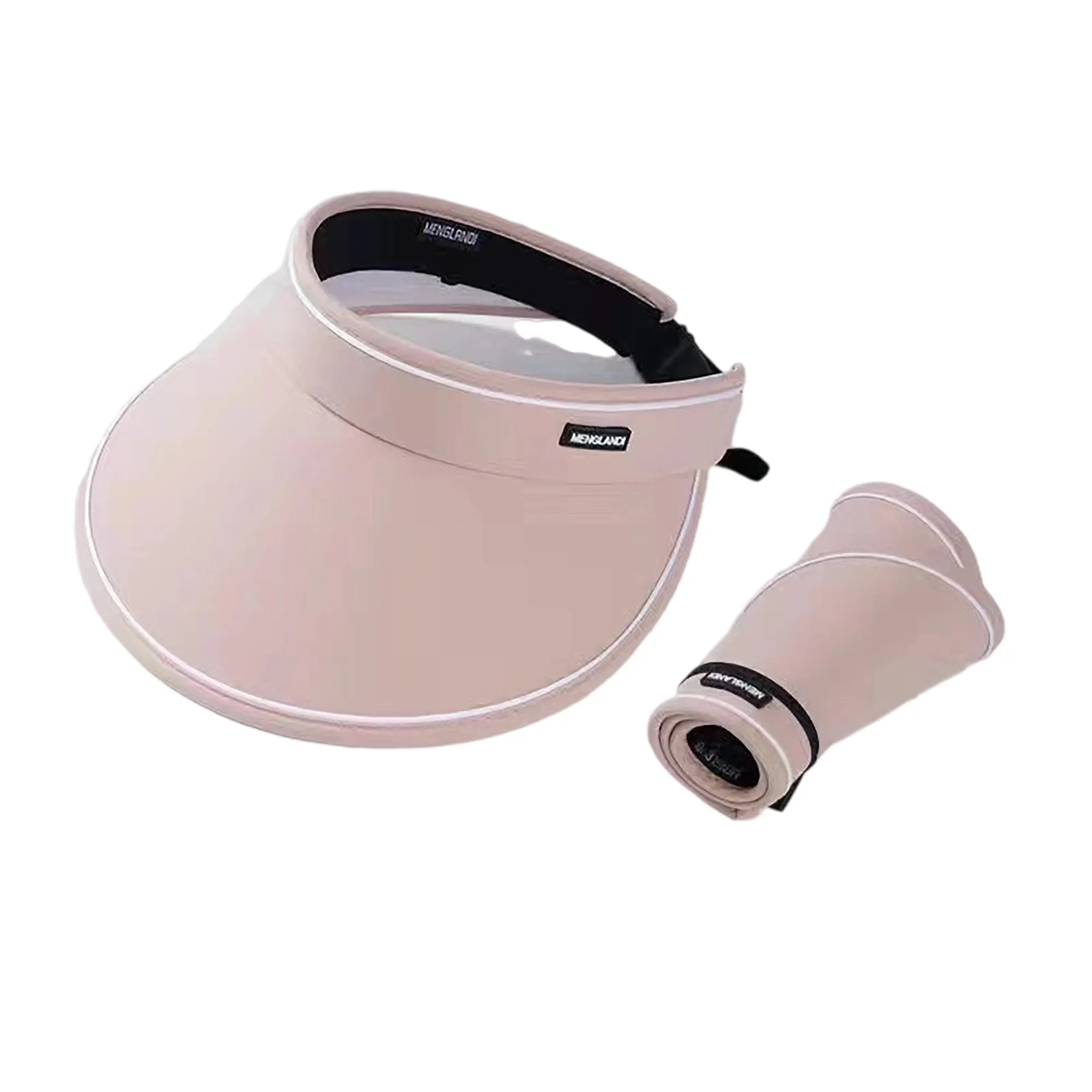 Wide-Brim Ponytail Sun Visor 7