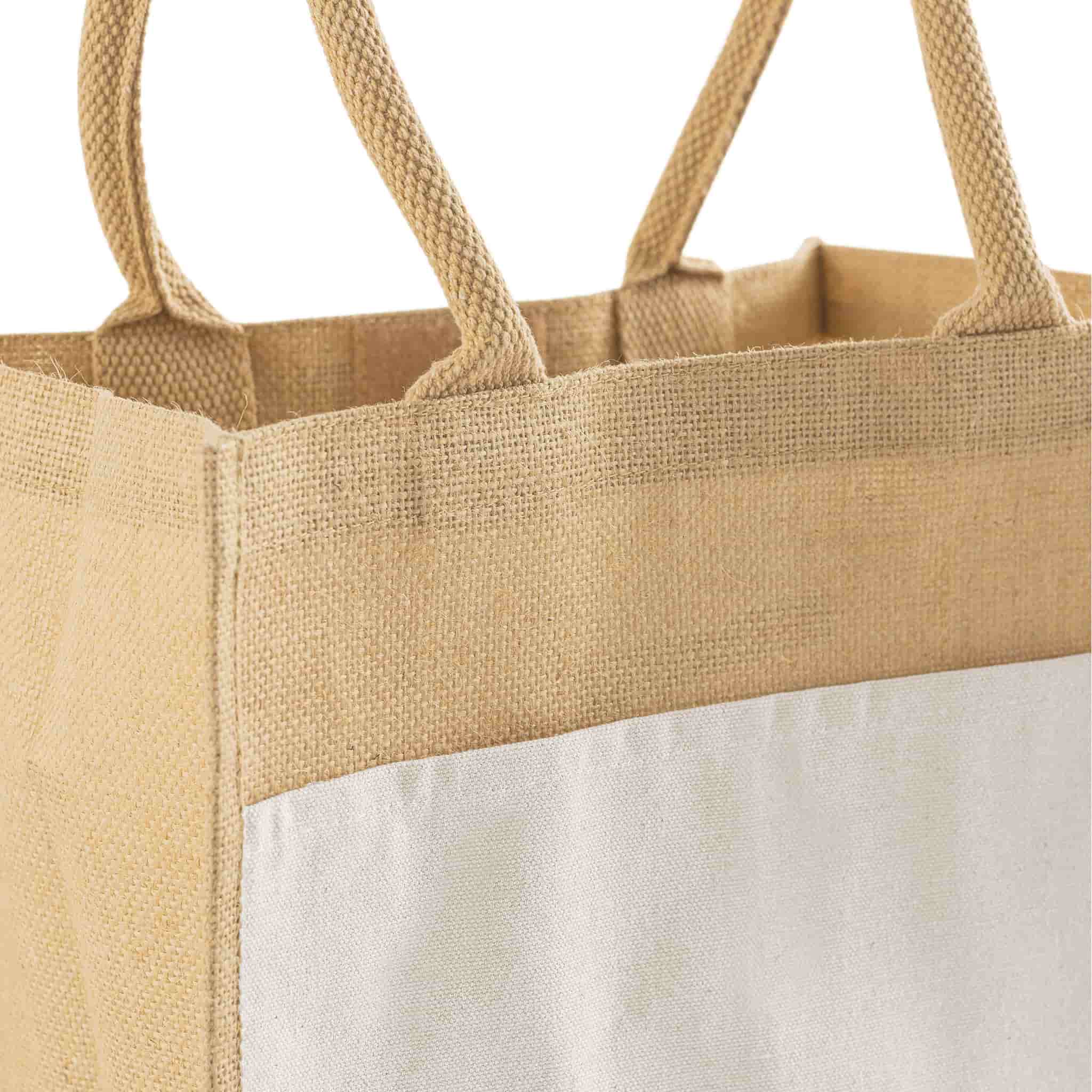 Medium Easy-Print Jute Bag 9