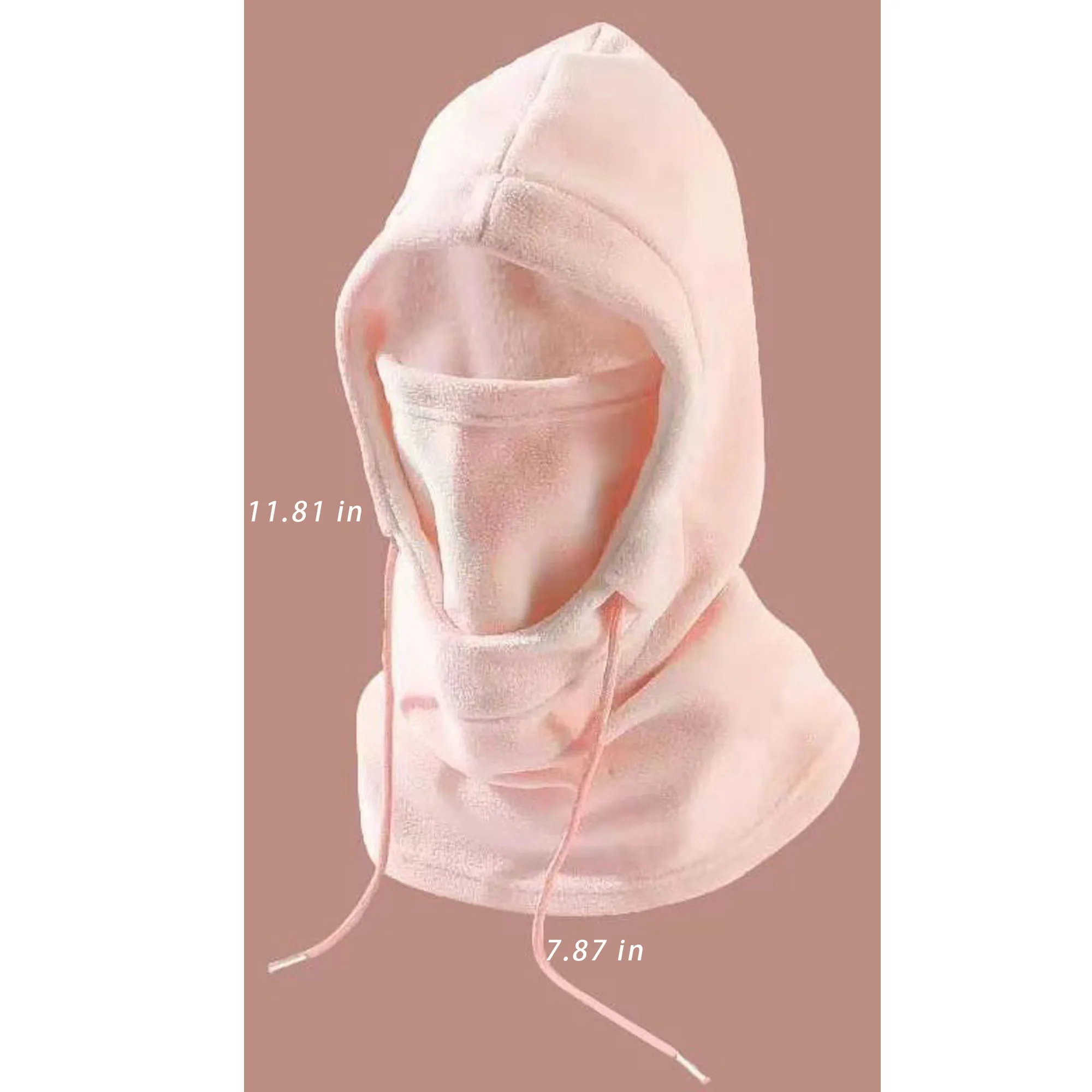 Polyester Fiber Ski Mask With Logo For Skiing, Skating 4