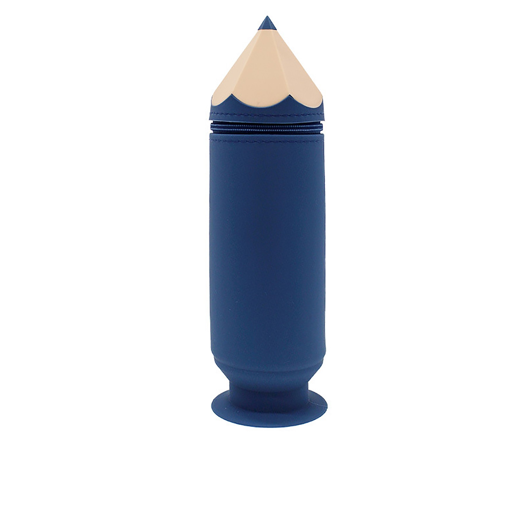 Standup Silicone Pencil Shaped Pouch 5