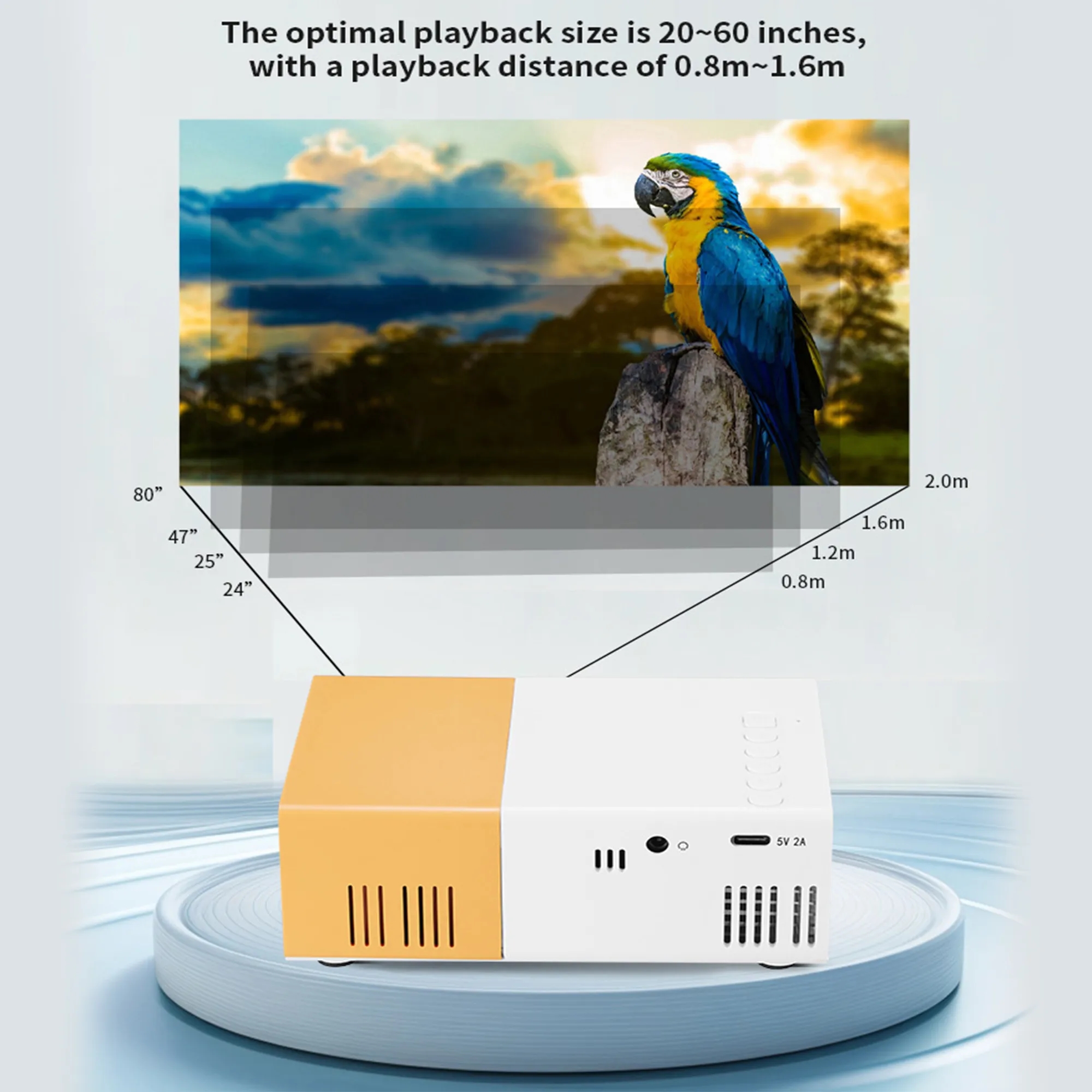 Portable Mini Projector 2