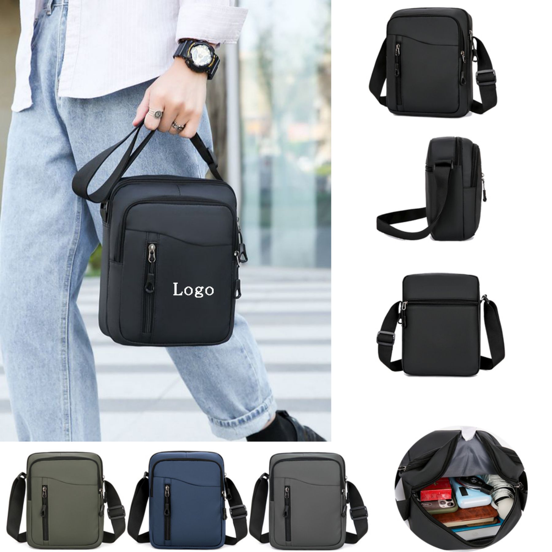 Crossbody Casual Messenger Bag 1
