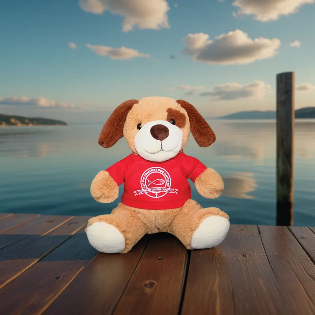 9" Plush Buddies Sitting Dog 9