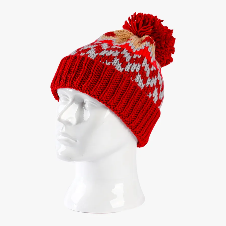 Adorn Acrylic Beanies w/ Pom 19