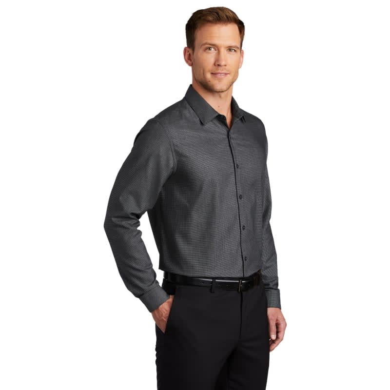 Port Authority Pincheck Easy Care Shirt 4