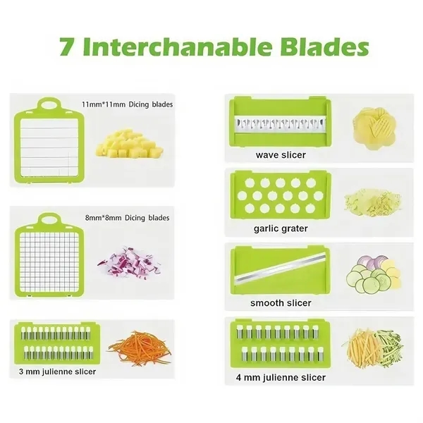 15-in-1 Vegetable Chopper - Multifunctional Kitchen Tool 11