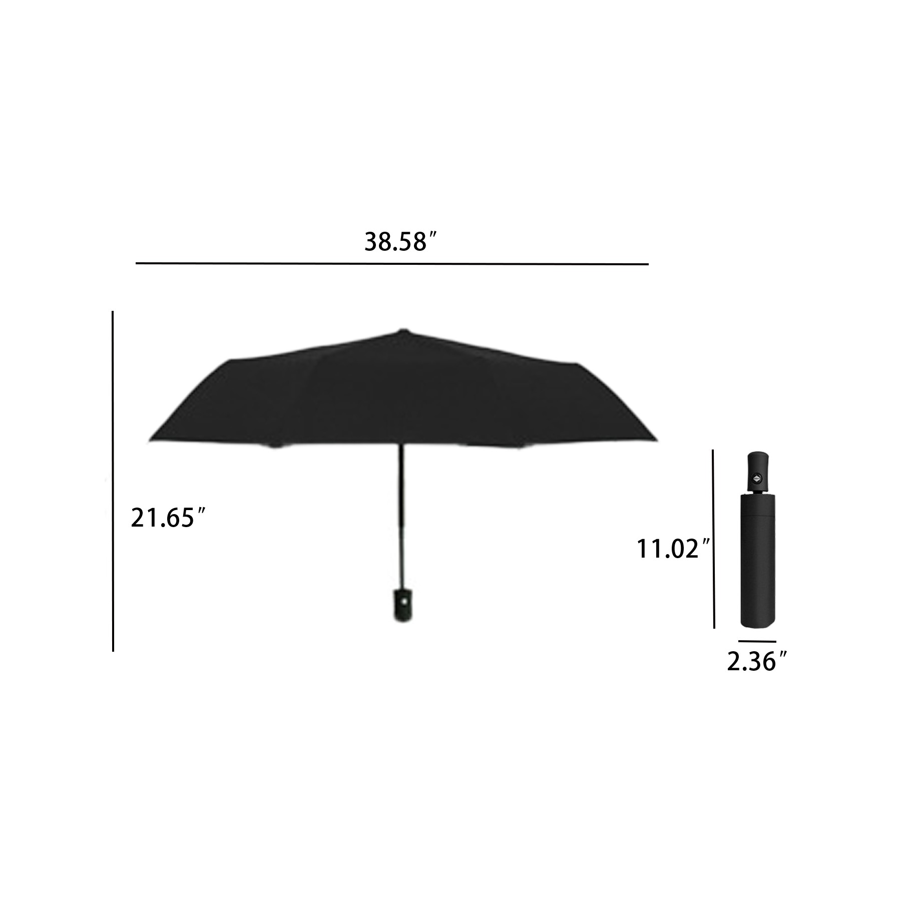 Fully Automatic Foldable Umbrella 1