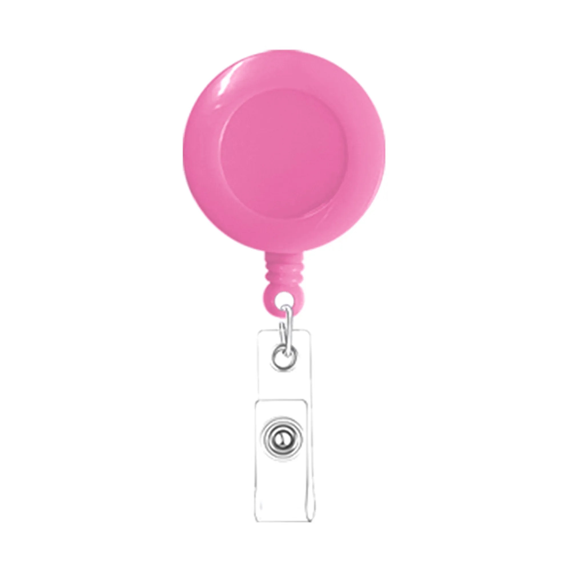 ABS Plastic Retractable Badge Holder with Clip 11