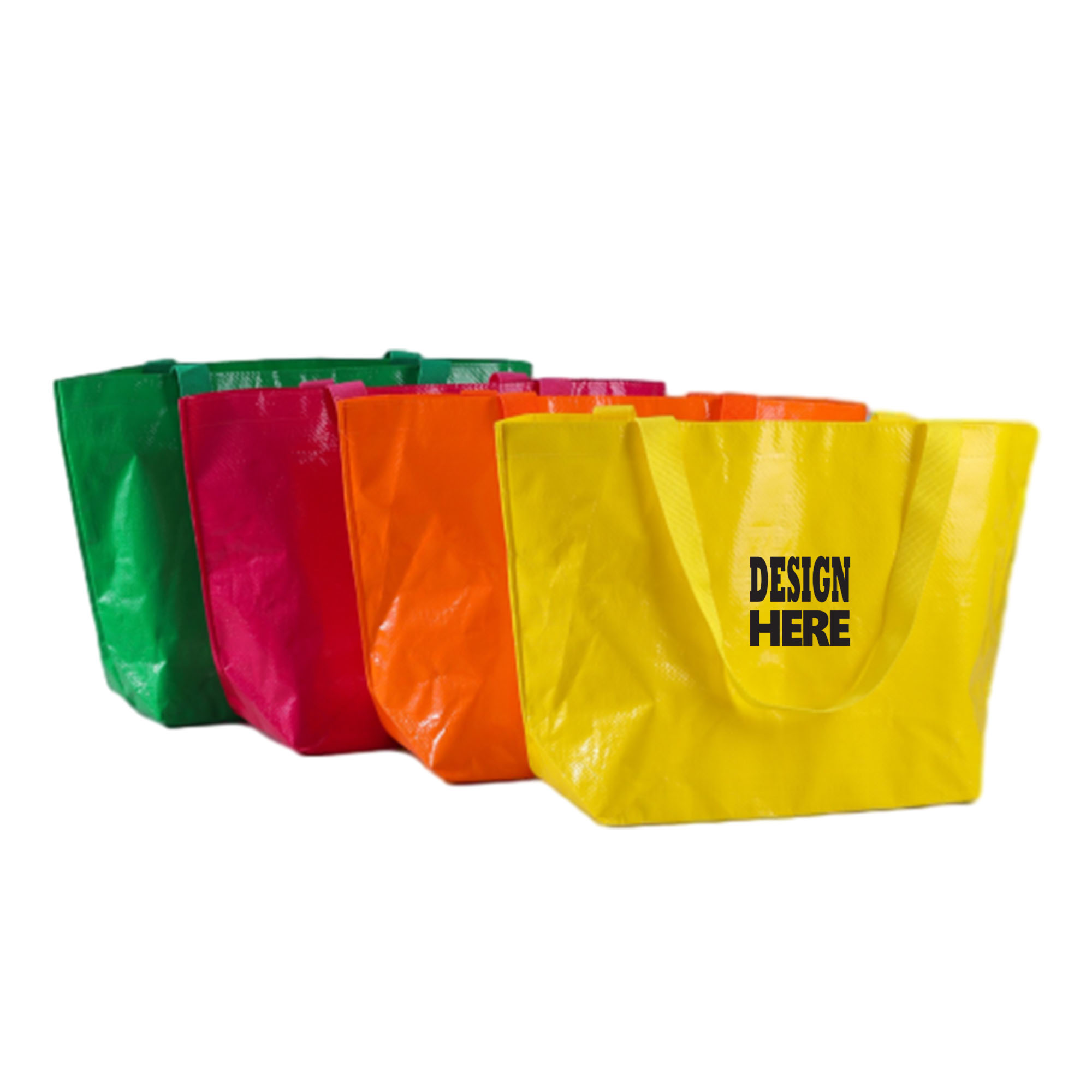 Customizable Laminated Woven Tote Bag 2