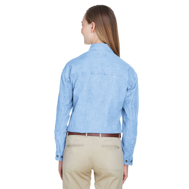 UltraClub Ladies' Cypress Denim 7