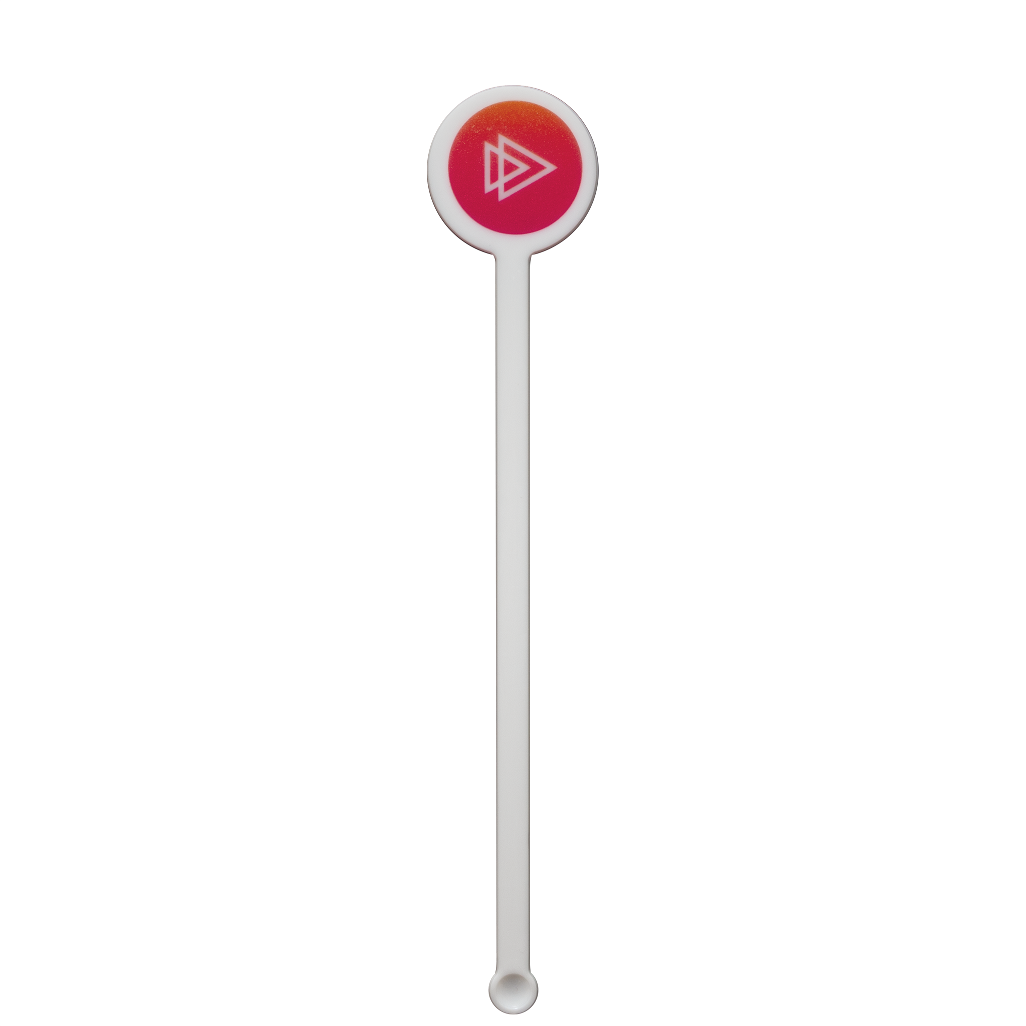 Plastic Drink Stirrer 6.000" Round (Color) Digital Print 3