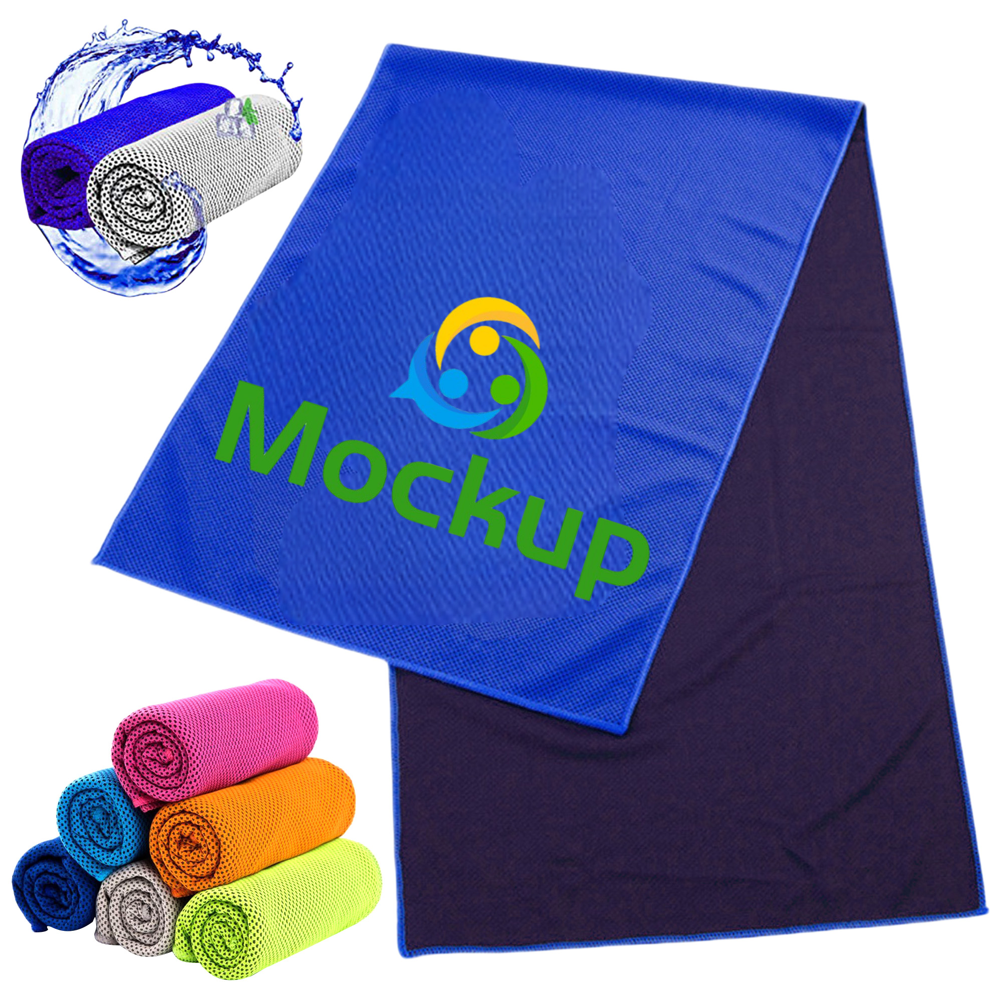 Neck Face Breathable Cooling Towel 10