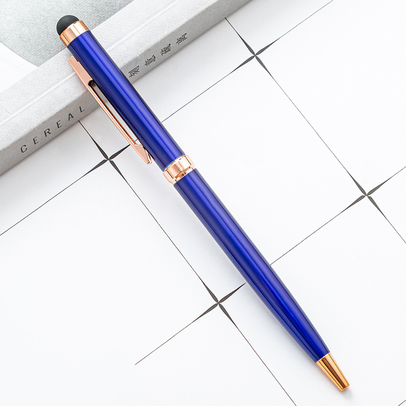 Twist Action Ballpoint Pen w/ Touchscreen Stylus 3