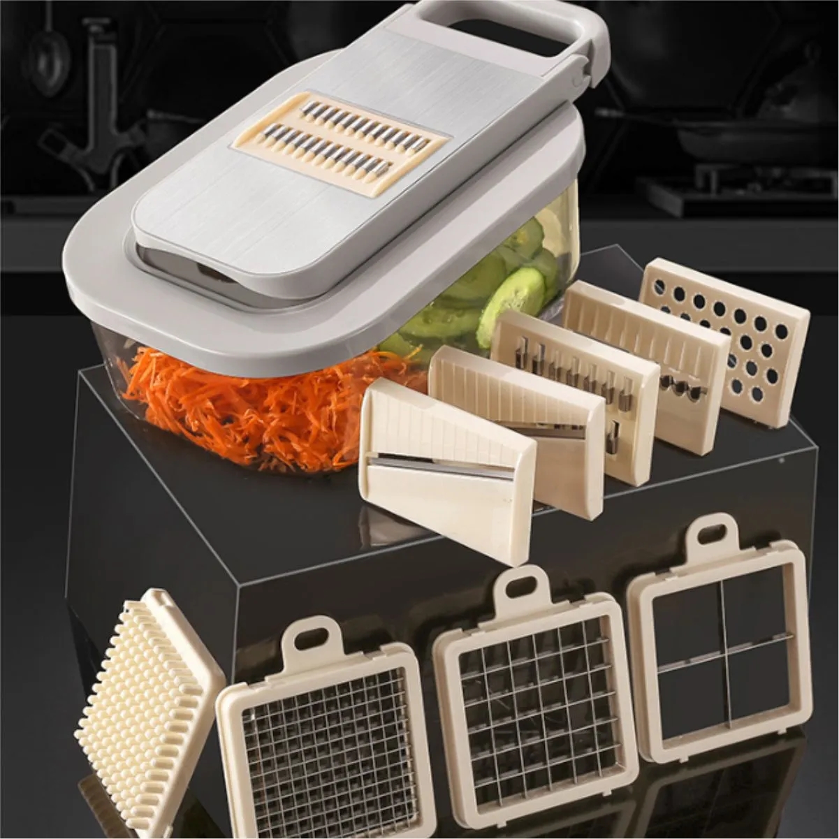 9-in-1 Vegetable Slicer Dicer With Container 3