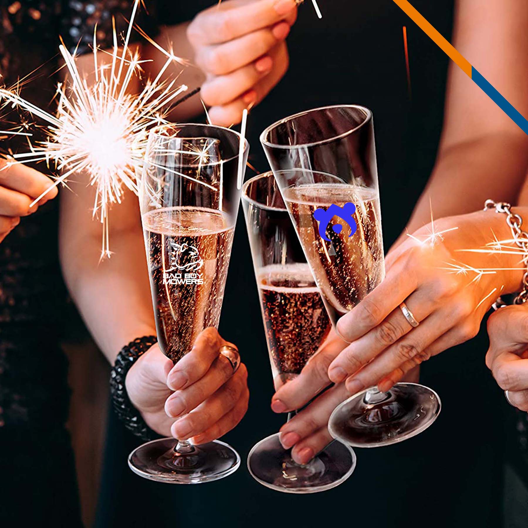 Algo Plastic Champagne Flutes - 6.7 OZ. 5