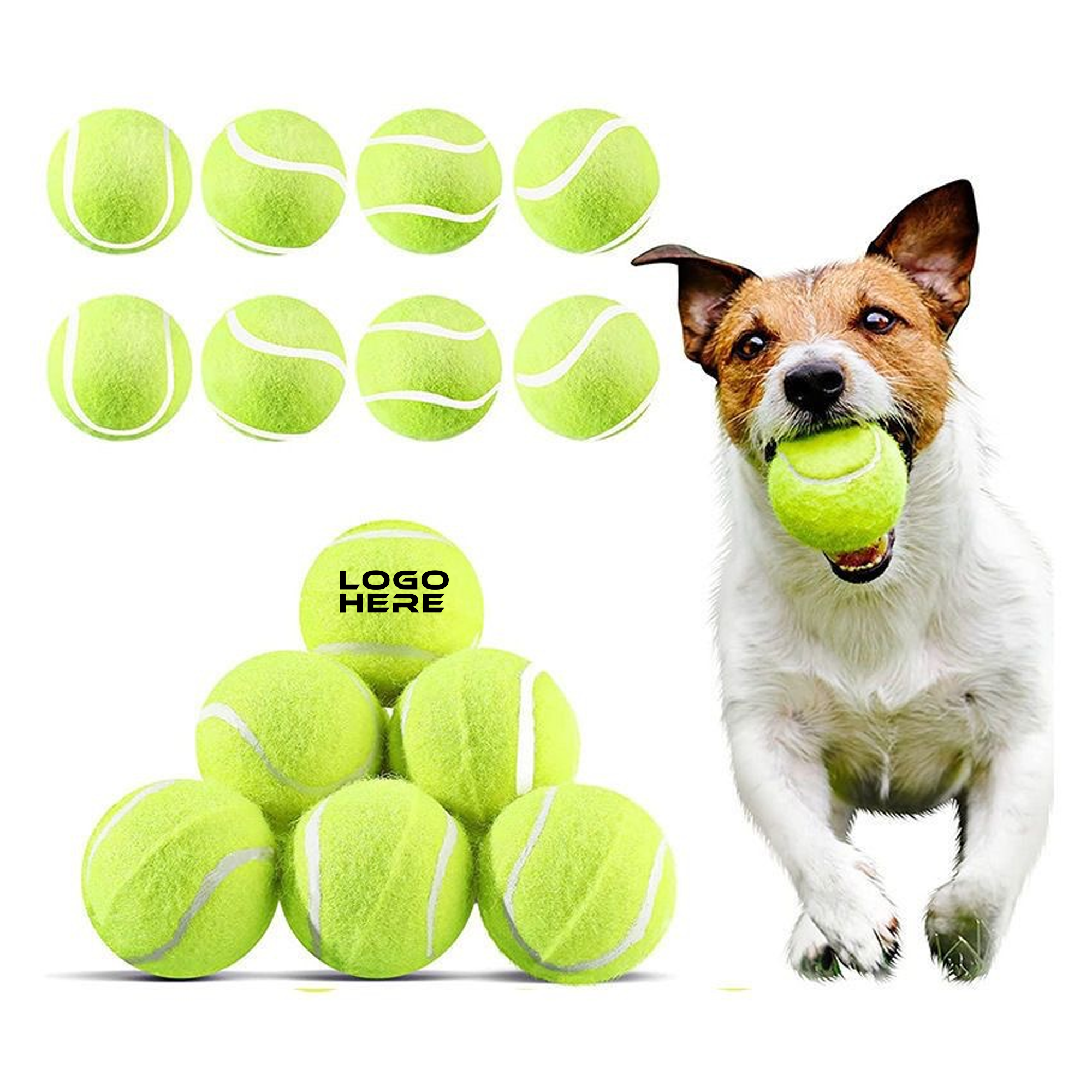 High Elastic Pet Tennis Toy 2