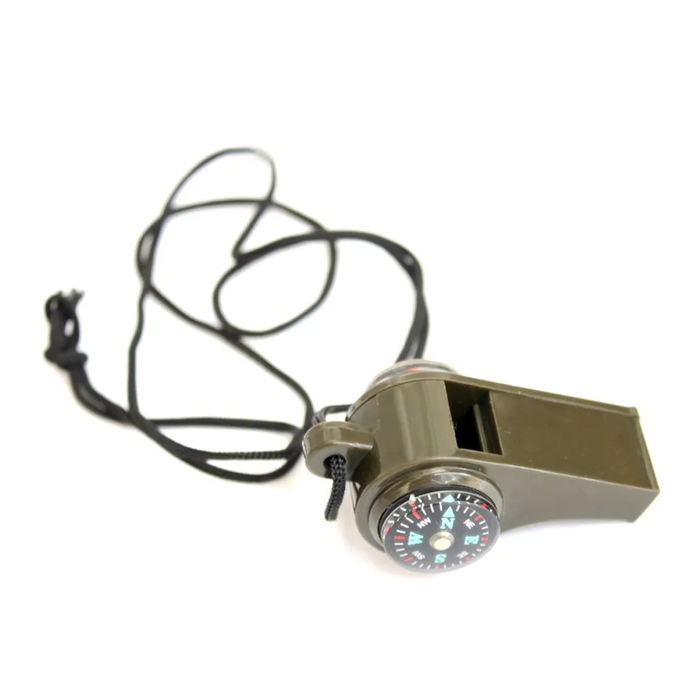 Outdoor 3-in-1 Multi-Function Whistle with lanyards 3