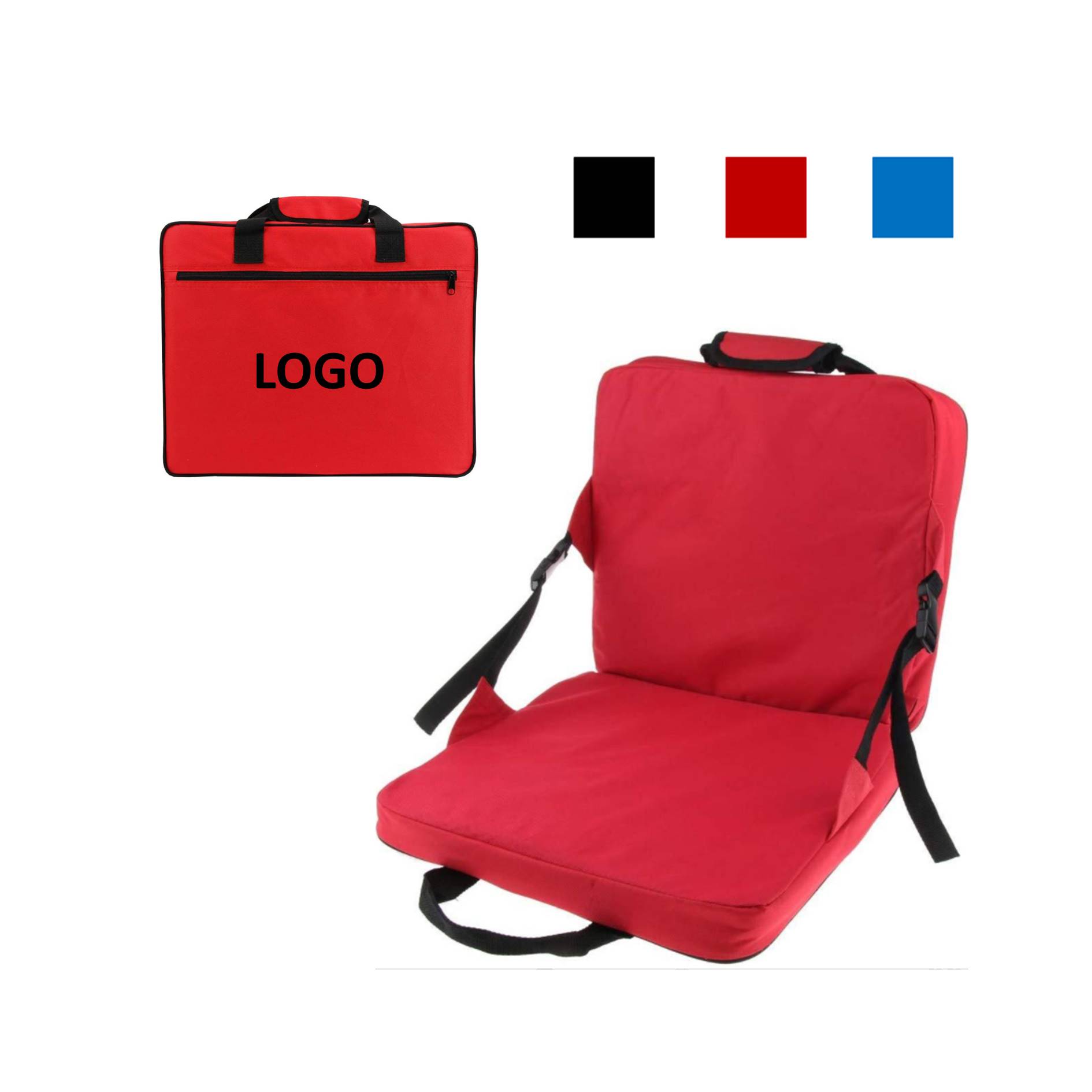 Portable Back Support Stadium Cushion 1