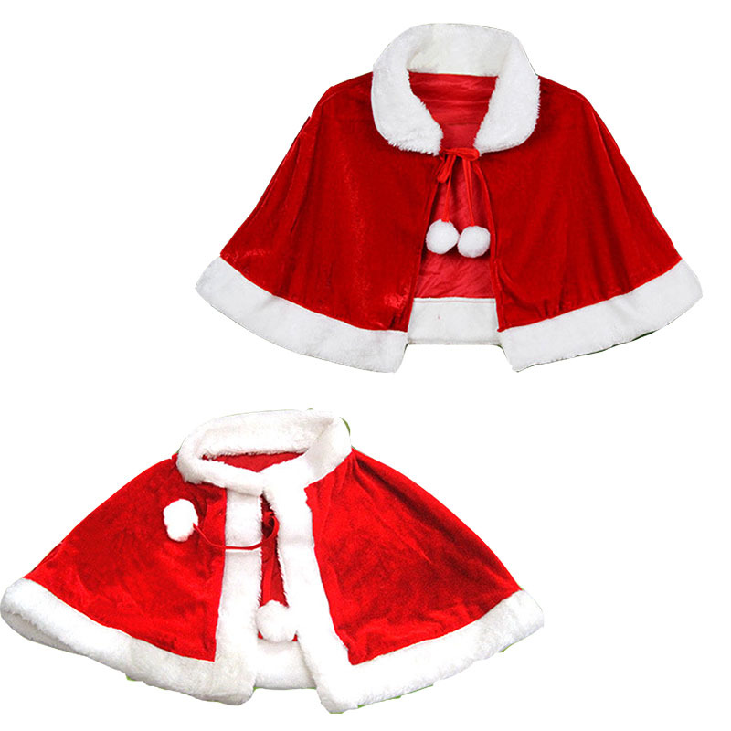 Christmas Santa Claus Cloak made of velvet 2