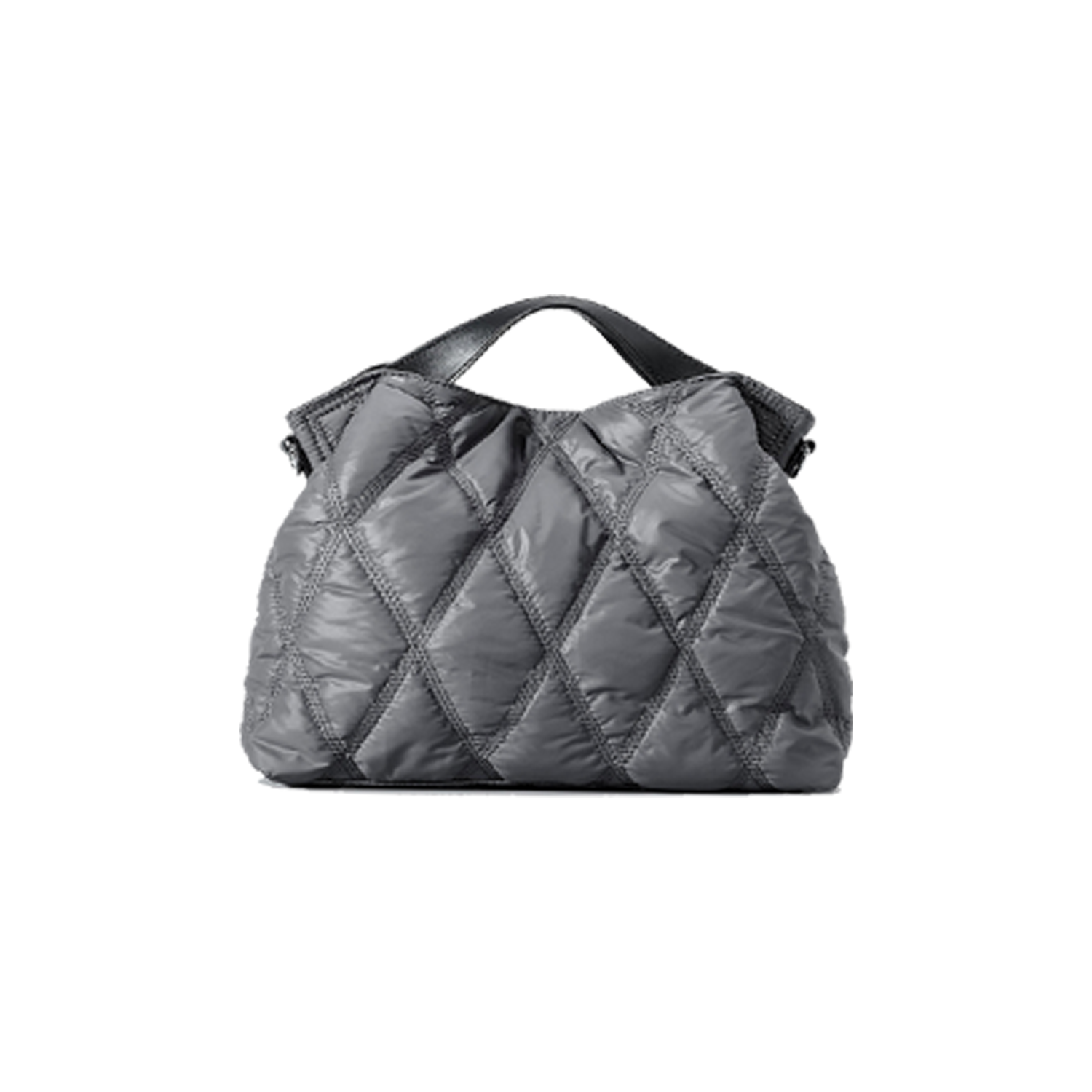 Simple Solid Color Down-Filled Tote Cotton Handbag, custom tote bag with logo imprint 8