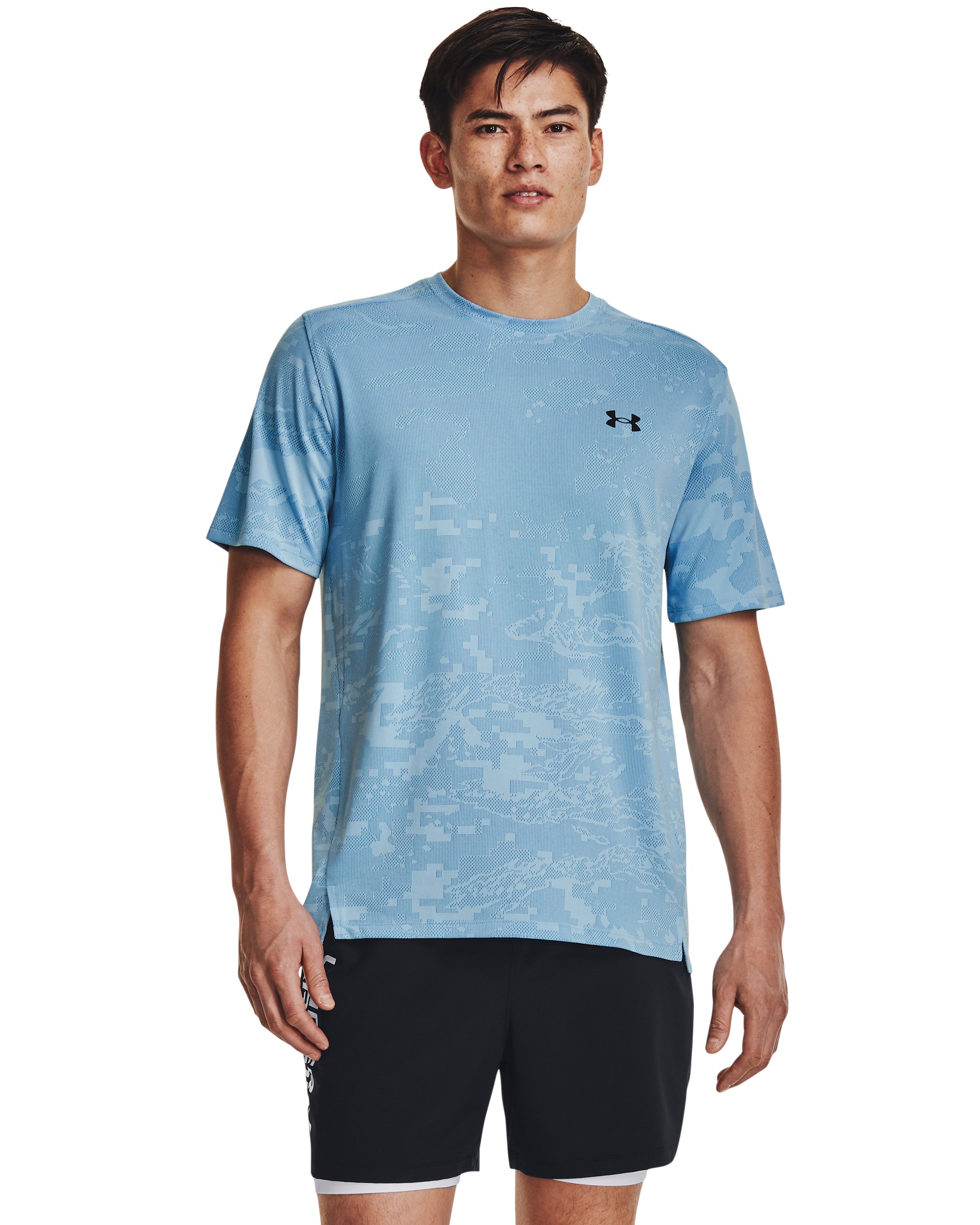 UA Tech Vent Jacquard Men's Short Sleeve 12