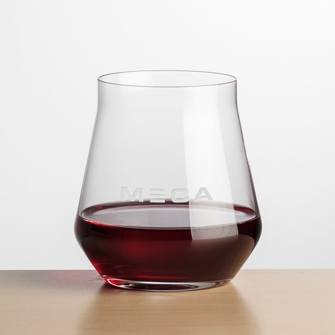 Bretton Stemless Wine - Deep Etch