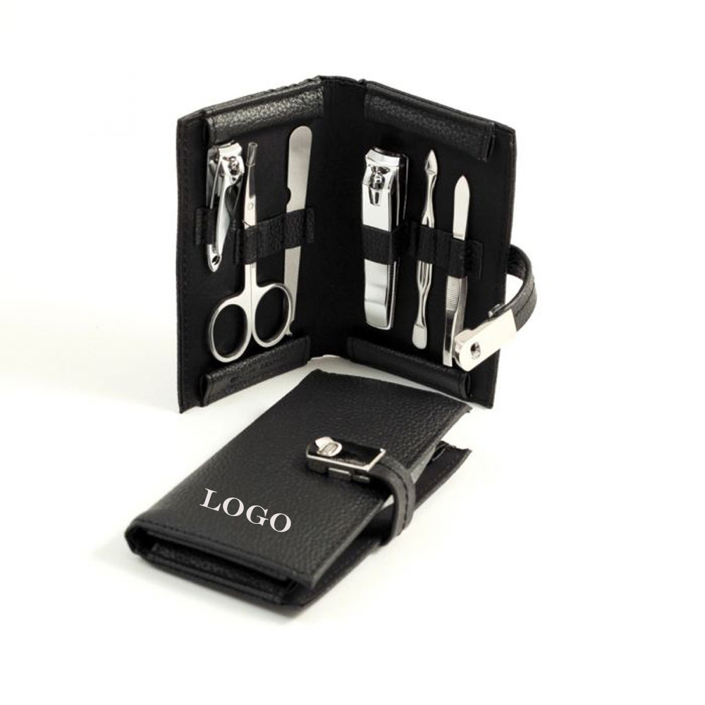 Supreme 6 Piece Genuine Leather Manicure Set 2