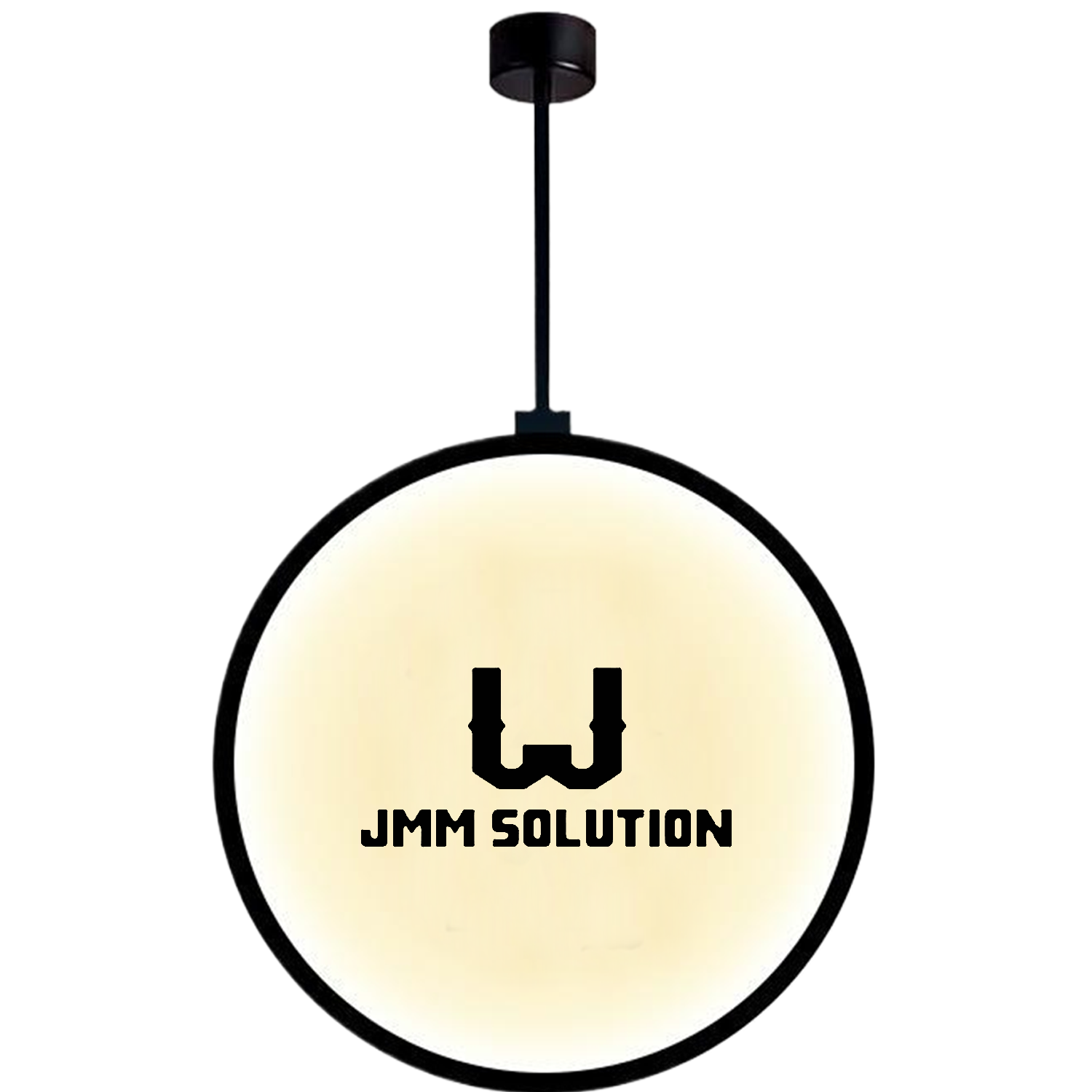 Custom LED Double-Sided Hanging Light Sign for Shops Malls 1