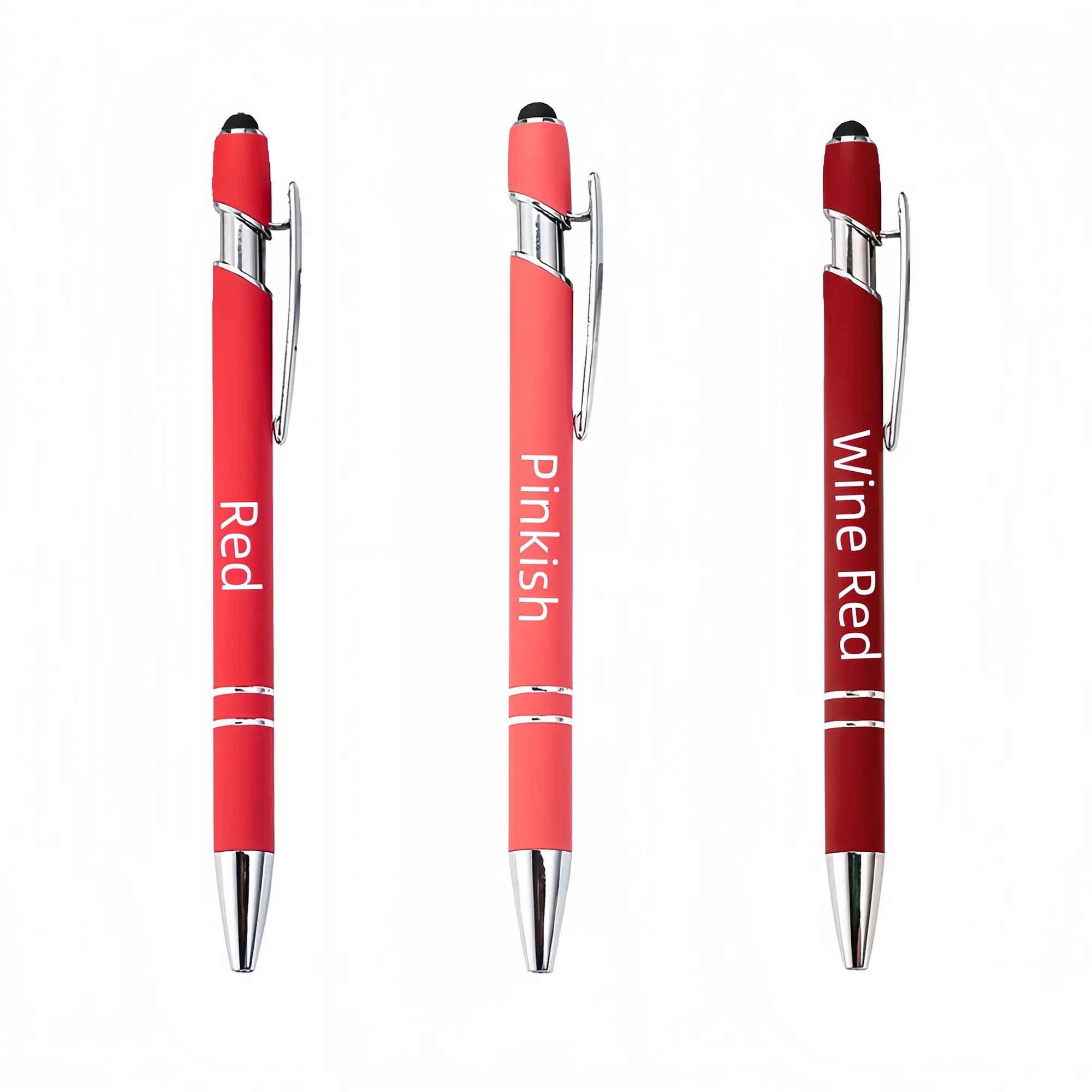 Metal Click Pen With Touchscreen Stylus 6