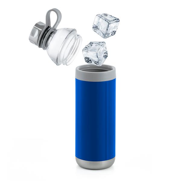 Dual Opening Stainless Steel Water Bottle - 20 Oz., custom water bottle with logo imprint 30