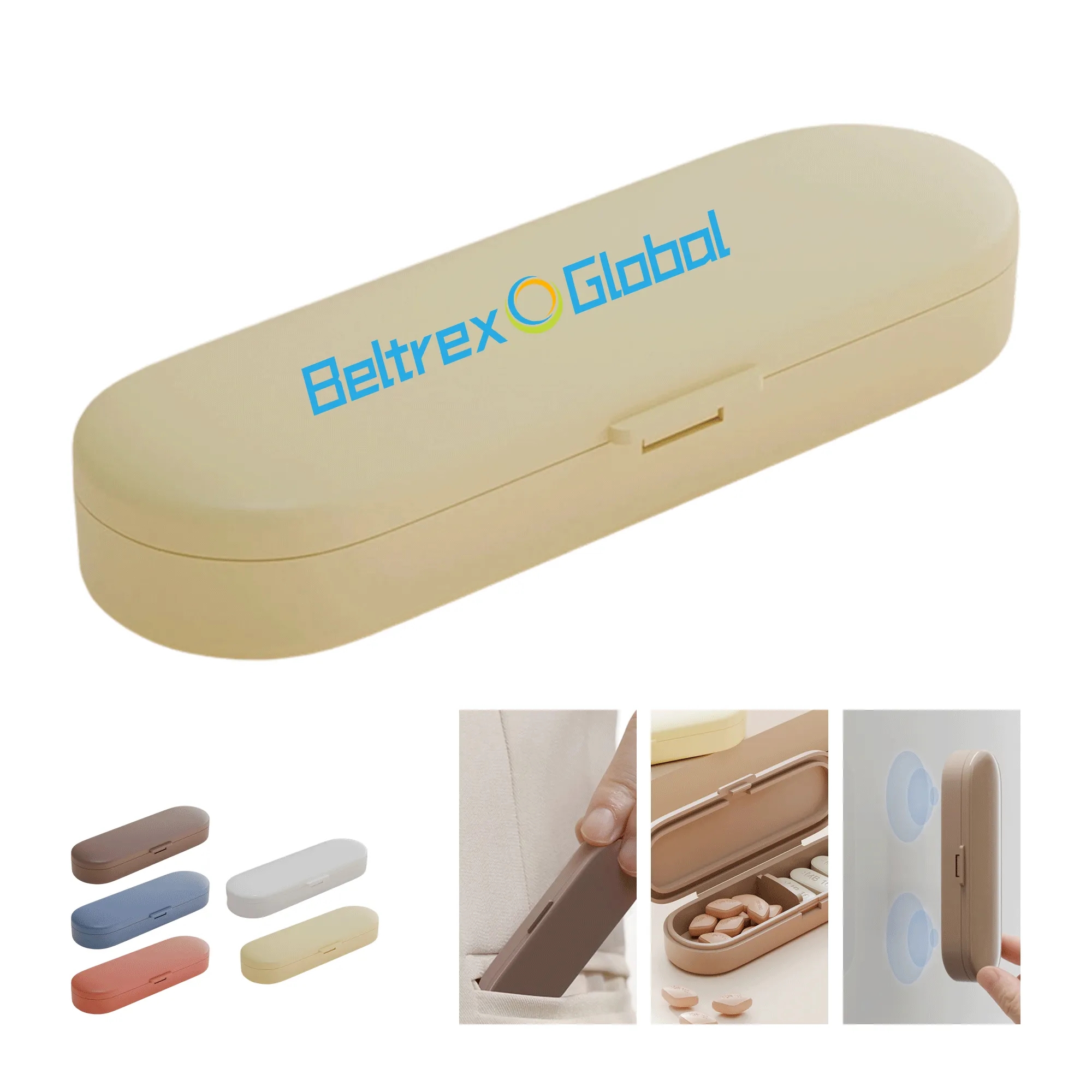 Mini Medication Organizer with Multiple Compartments 3