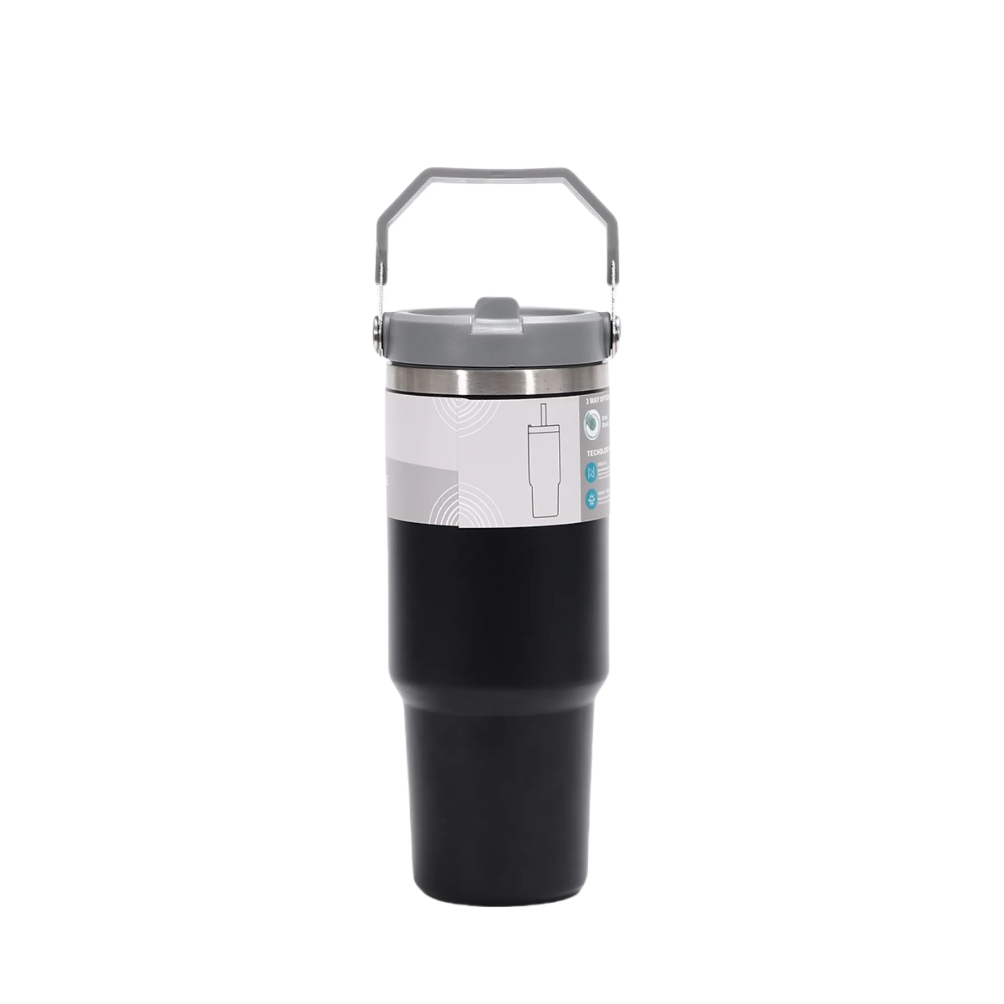 30oz 304 Stainless Steel Insulated Straw Cup 7