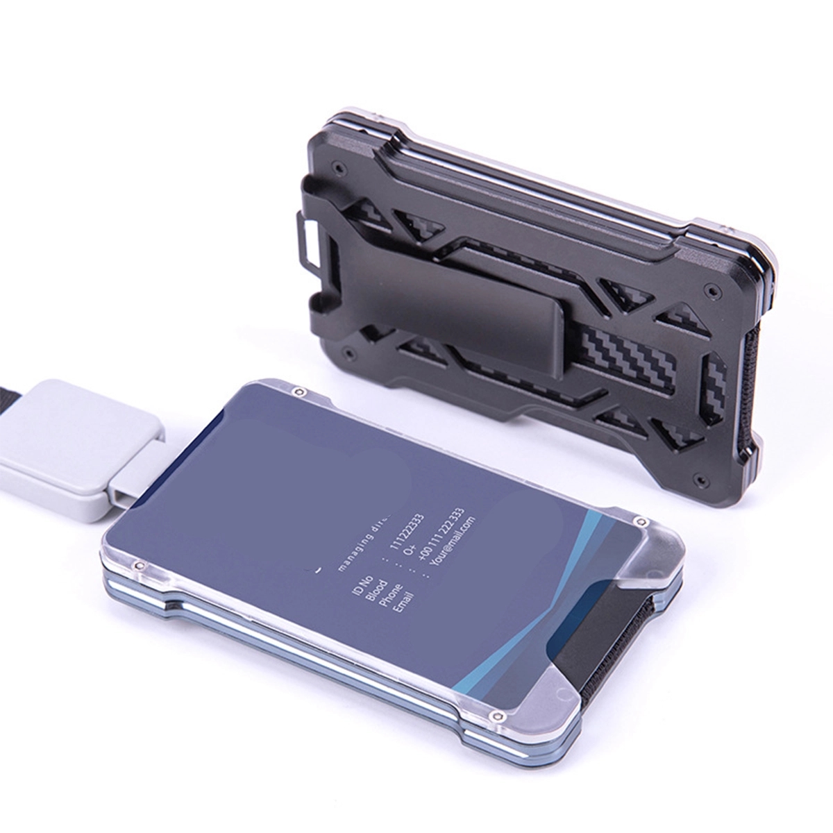 RFID ID Badge Credit Card Holder 4