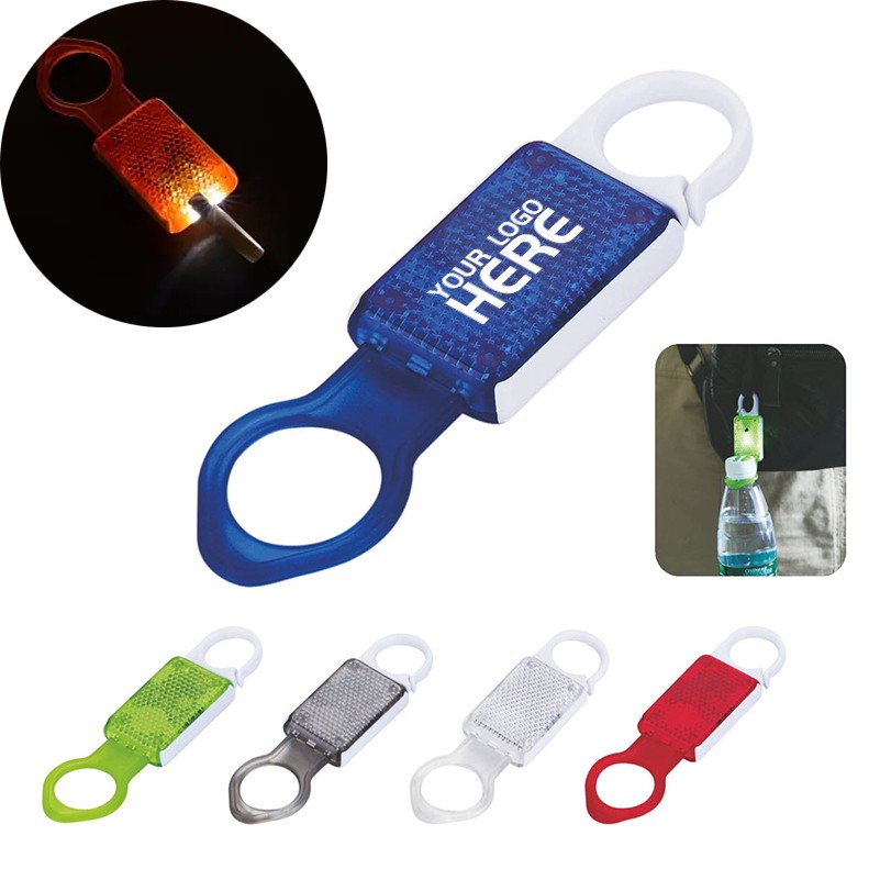 4-in-1 Reflective Bottle Holder with Carabiner 1