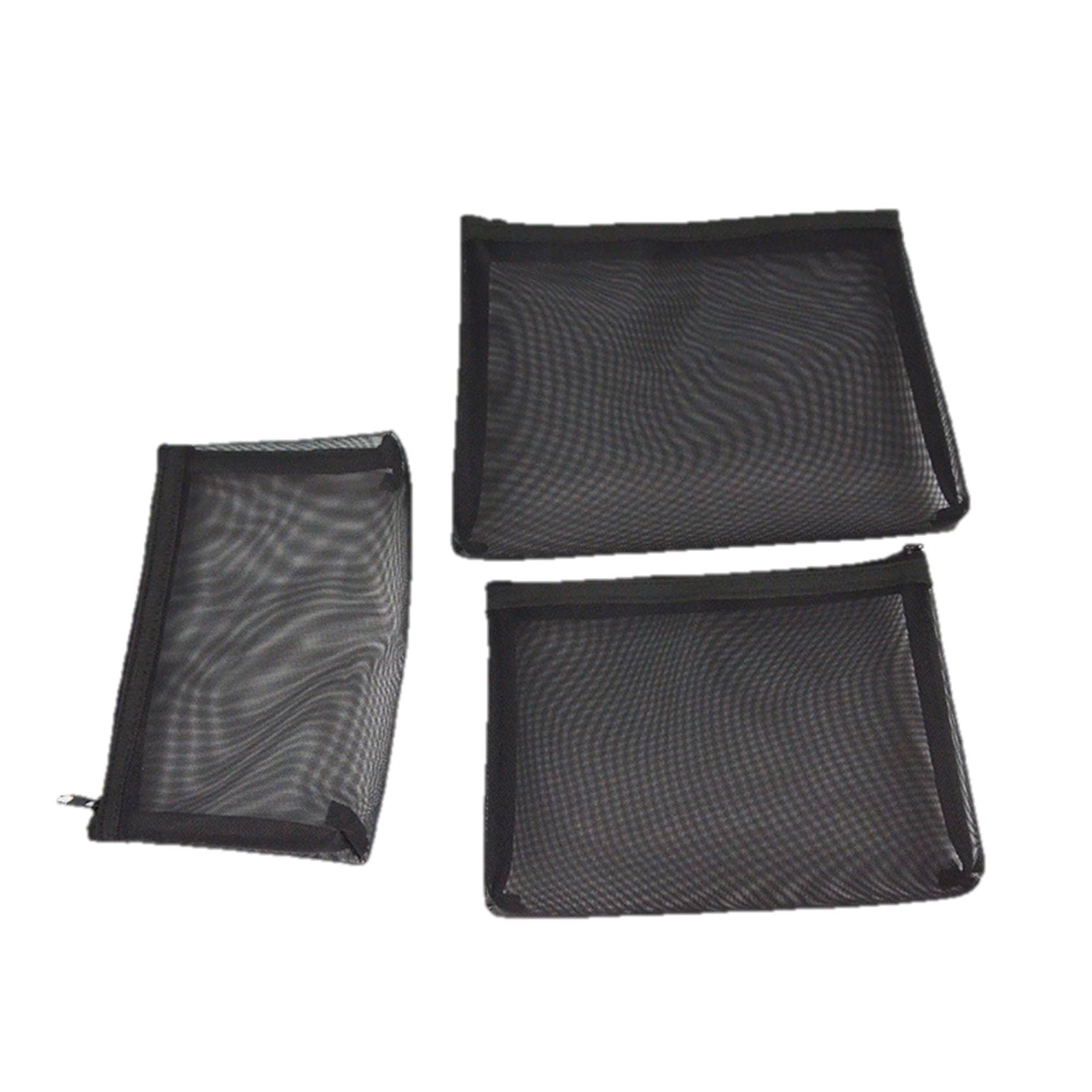 Zippered Mesh Makeup Pouch 4