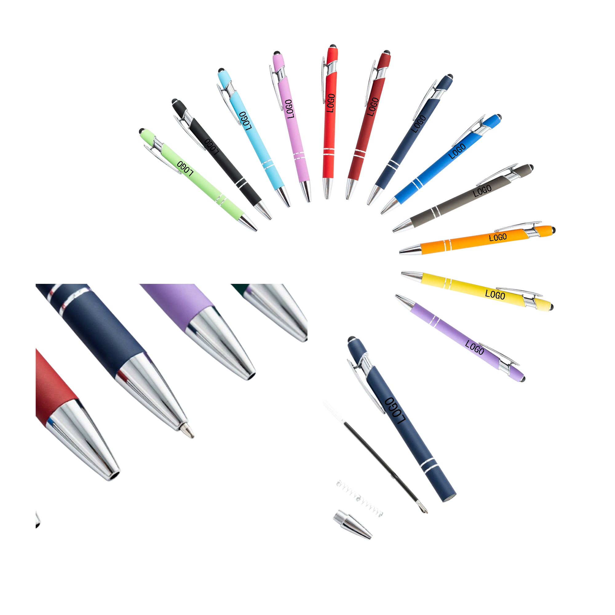 2 In 1 Stylus Ballpoint Pen 2