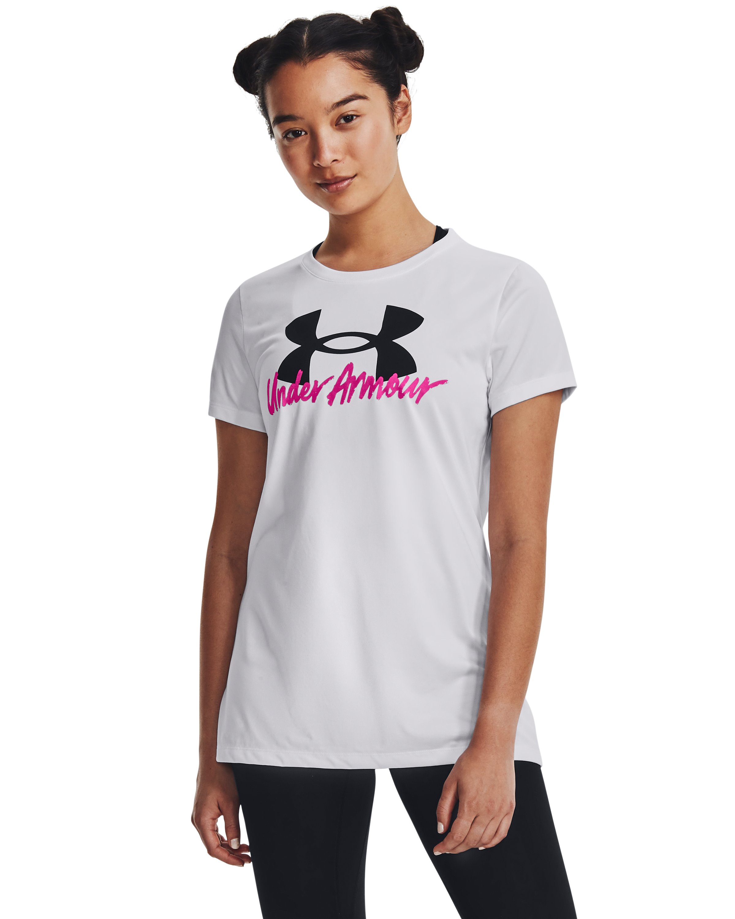 Women's UA Tech Graphic Short Sleeve 4