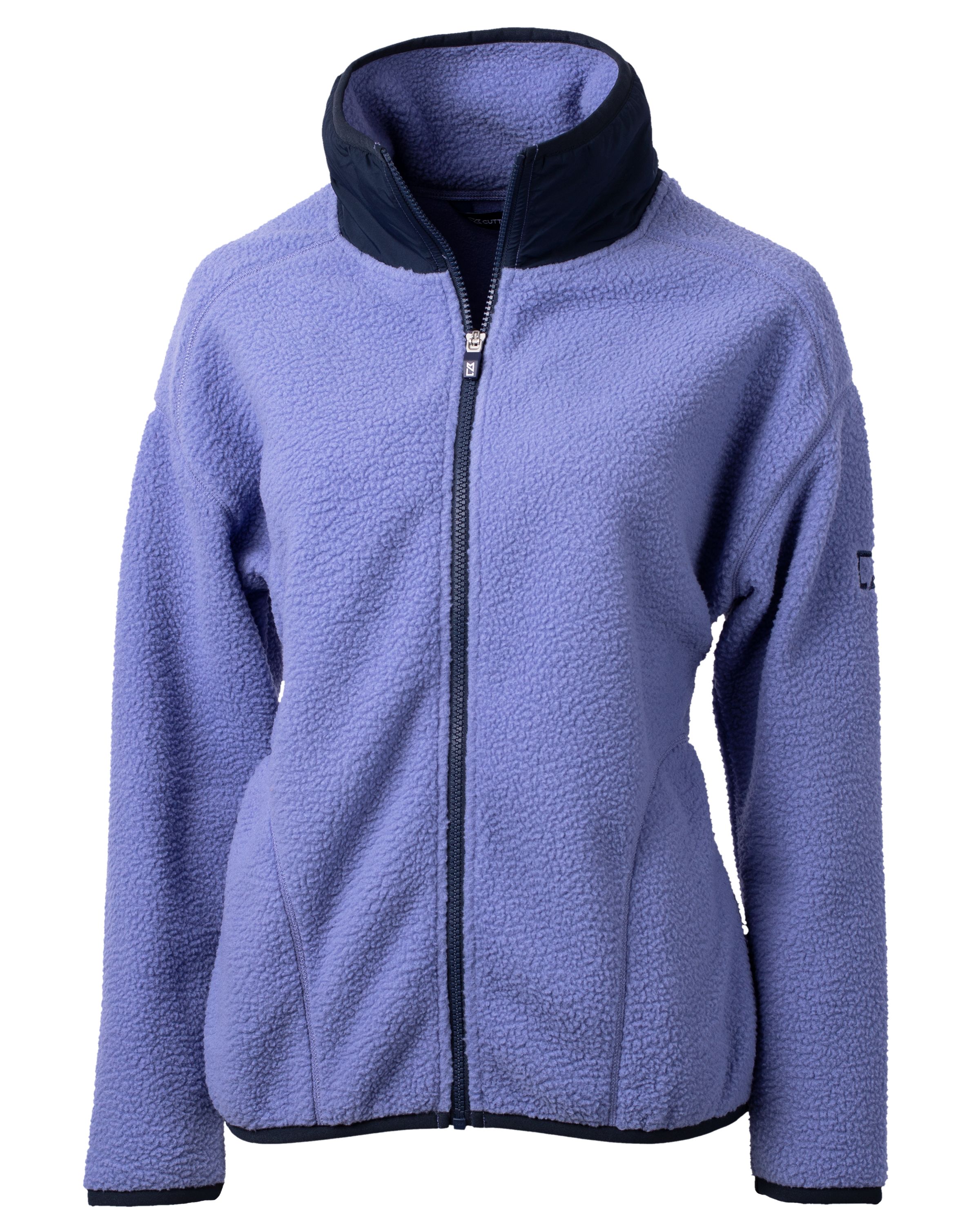 Cutter & Buck Cascade Epic Comfort Recycled Sherpa Fleece Womens Full Zip Jacket 48